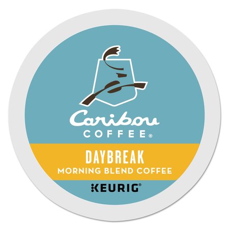 CARIBOU COFFEE Daybreak Morning Blend Coffee K-Cups, PK24 PK 6994
